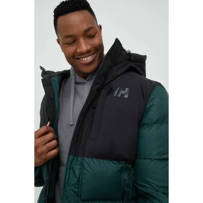Zdjęcie Helly Hansen kurtka sportowa ACTIVE PUFFY LONG JACKET kolor zielony 53522