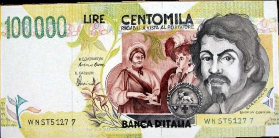 obrazek 1 Stylowy blat z lawy wulkanicznej do ogrodu i na taras z motywem banknotu – Ceramiche Valchida