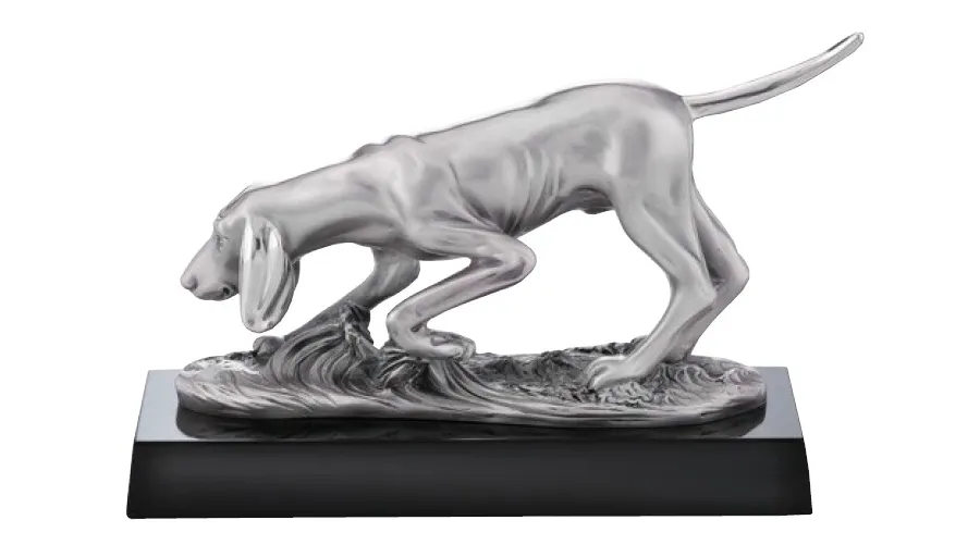 picture 1 Statuette with a dog - Astra Argenti