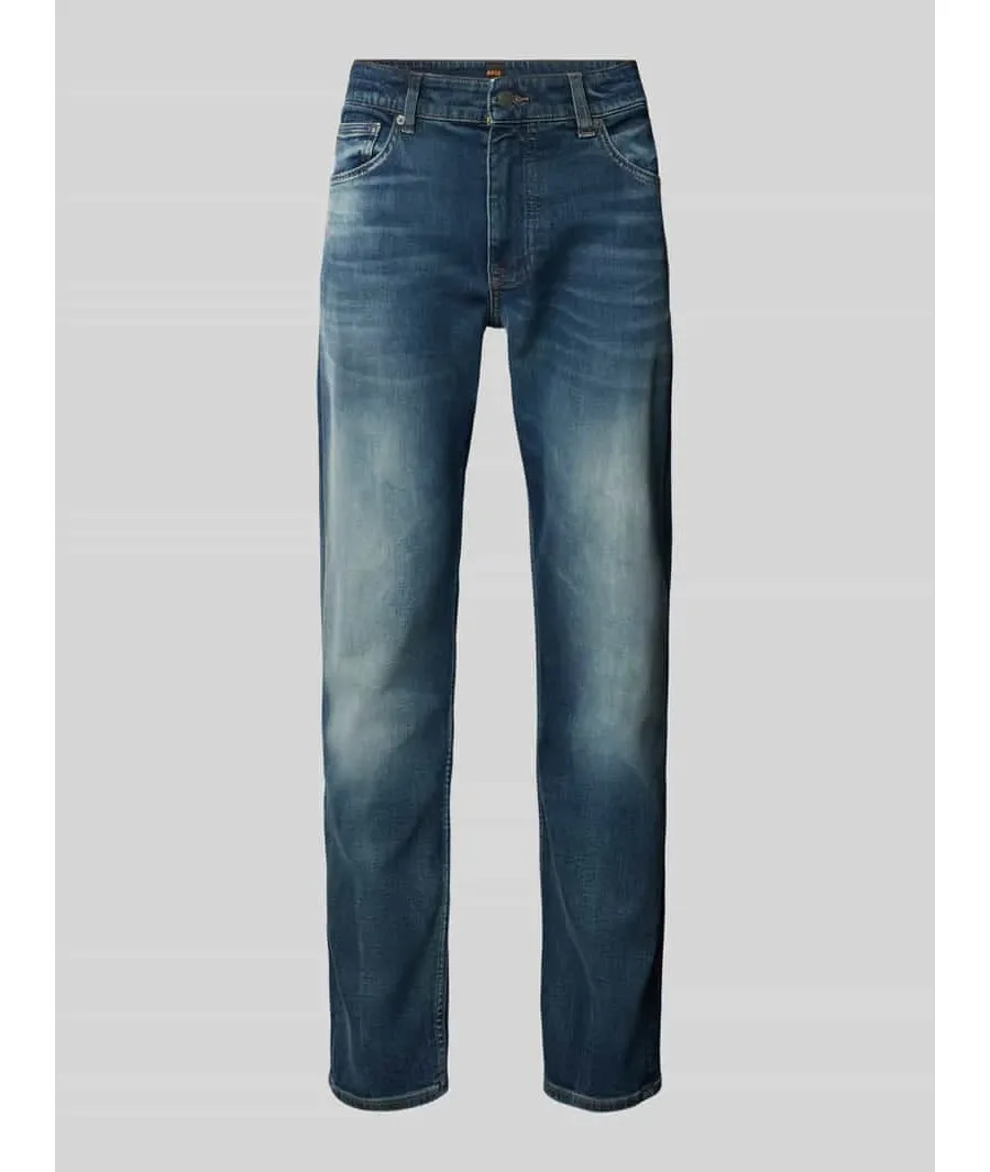 obrazek 1 Jeansy o kroju slim fit z 5 kieszeniami model ‘DELAWARE’