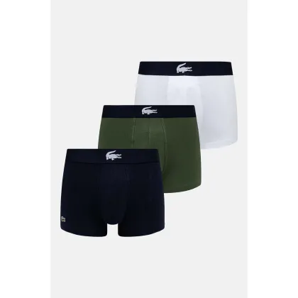 Zdjęcie Lacoste Bokserki 5H1803 (3-pack) męskie kolor biały