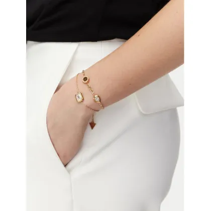 Zdjęcie Guess Naszyjnik JUBB05 237JW Złoty