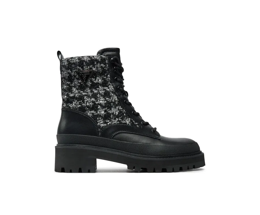 obrazek 1 Guess Trapery Badany FLFBDN ELE10 Czarny