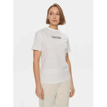 Zdjęcie Calvin Klein T-Shirt Coordinates K20K207005 Biały Regular Fit