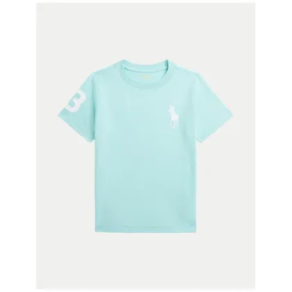 Zdjęcie Polo Ralph Lauren T-Shirt 322832907064 Błękitny Regular Fit