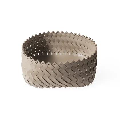 Picture Beautiful basket with a square base