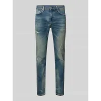 Zdjęcie Jeansy o kroju regular fit z przetarciami model ‘Ash’