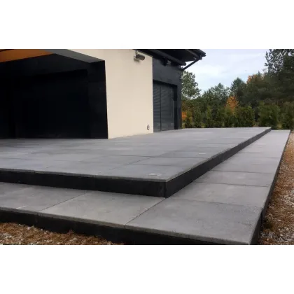 Zdjęcie 120x60 cm VT - (B15 czarny) - betonowa płyta podłogowa i tarasowa