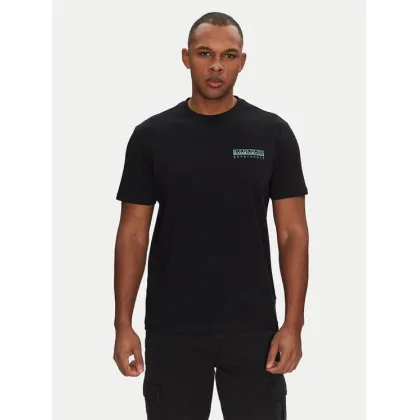 Zdjęcie Napapijri T-Shirt S-Vignoni NP0A4ILX Czarny Regular Fit