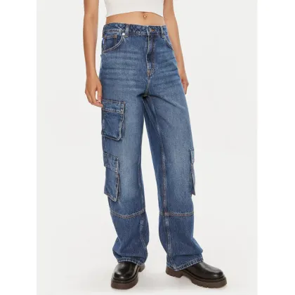 Zdjęcie Hugo Jeansy Leni 50513698 Niebieski Loose Fit HUGO