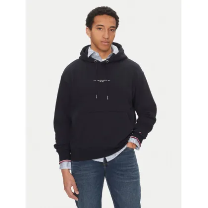 Zdjęcie Tommy Hilfiger Bluza Small Logo MW0MW38950 Granatowy Regular Fit