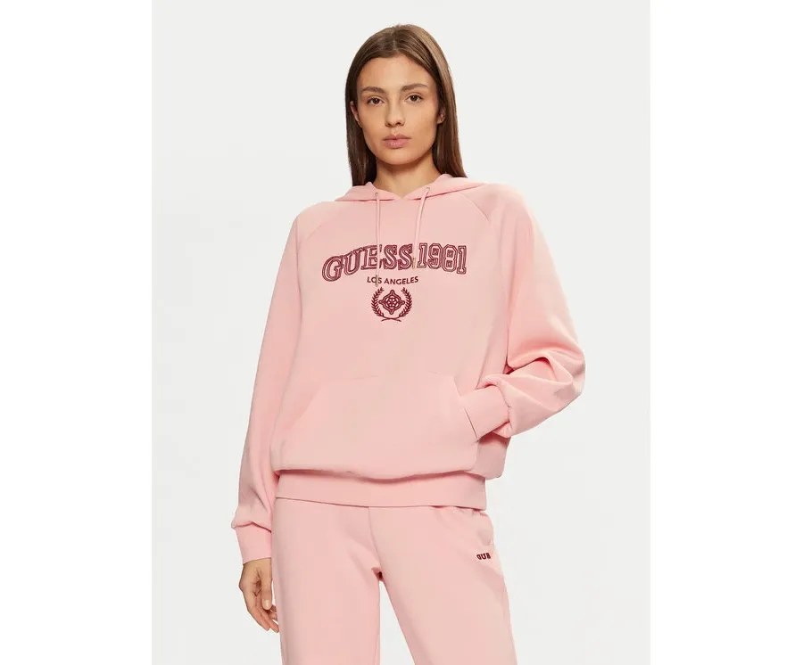obrazek 1 Guess Bluza V5RQ02 KCLD1 Różowy Regular Fit