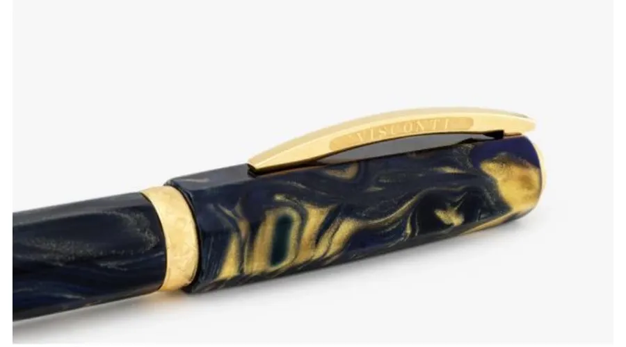 obrazek 4 Eleganckie pióro wieczne Medici Golden Blue na prezent