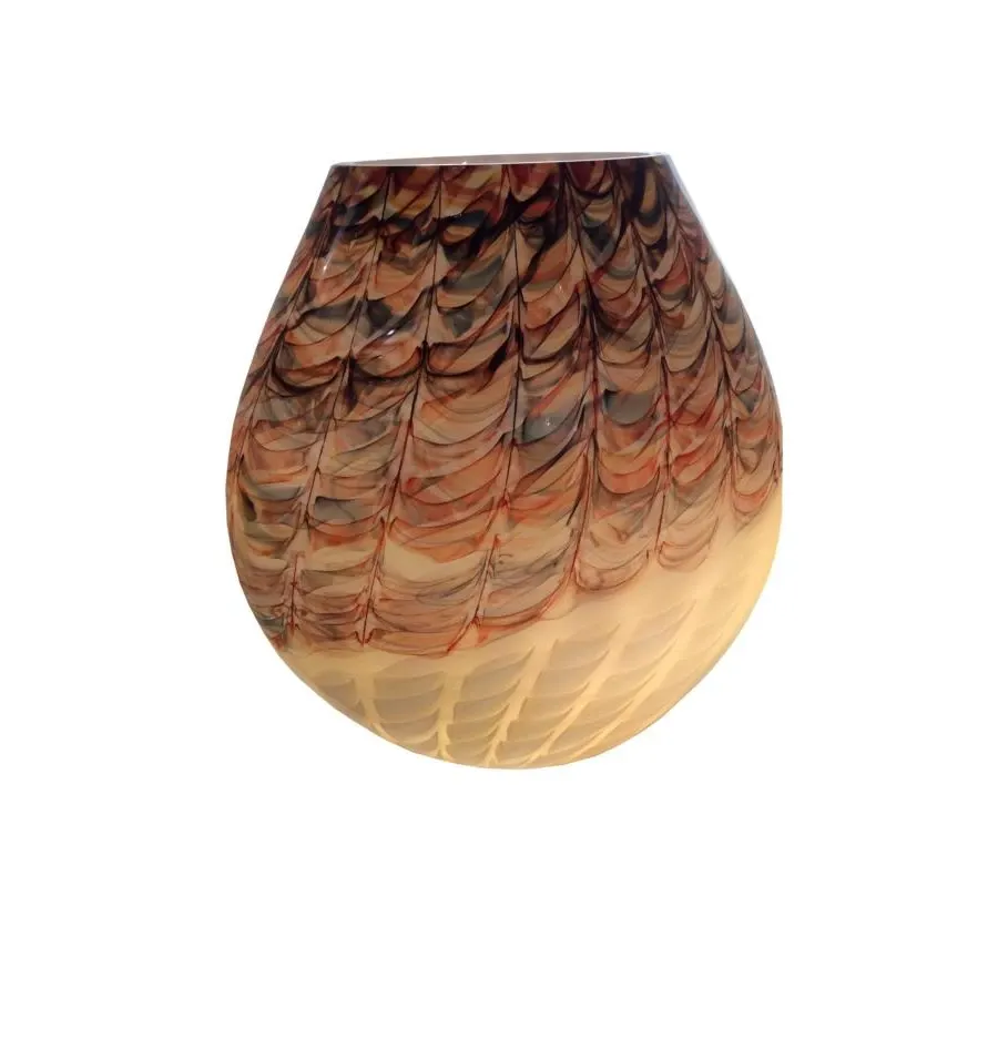 obrazek 3 Elegancka szklana lampa z Włoch w dwóch wersjach kolorystycznych
