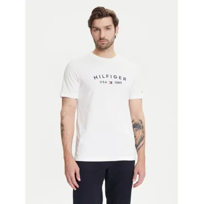 Zdjęcie Tommy Hilfiger T-Shirt Fathers Day MW0MW39356 Biały Regular Fit