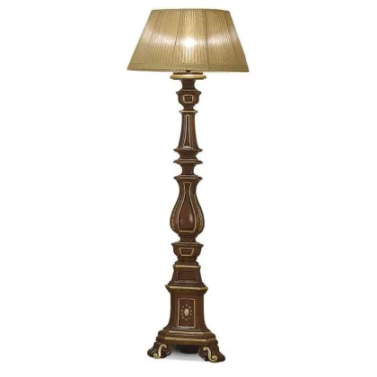 Zdjęcie Antyczna lampa stojąca do wyjątkowego wnętrza