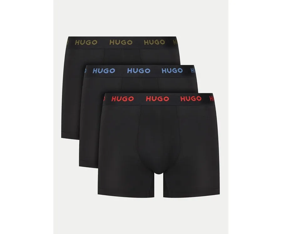 obrazek 1 HUGO Komplet 3 par bokserek 50532613 Kolorowy