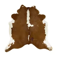 Zdjęcie Prestiżowy dywan ze skóry bydlęcej do salonu