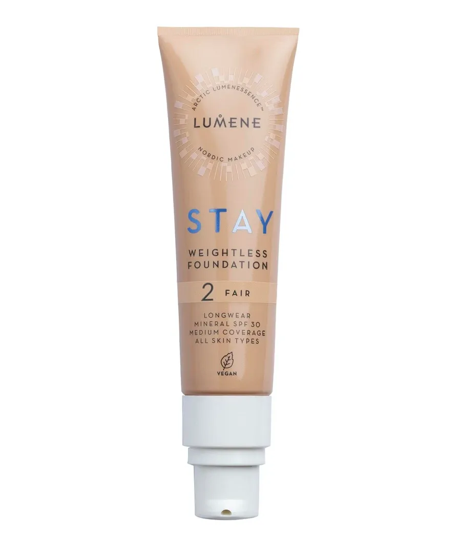obrazek 1 Lumene Stay Lekki długotrwały podkład SPF30 2 Fair Fair 30 ml