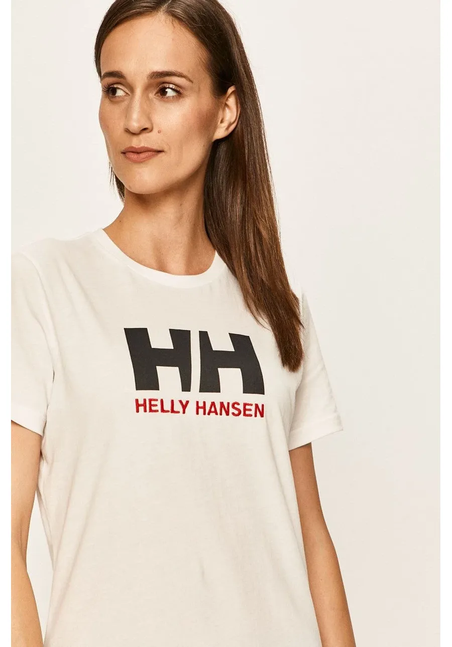 obrazek 1 Helly Hansen T-shirt bawełniany kolor biały 34112-001