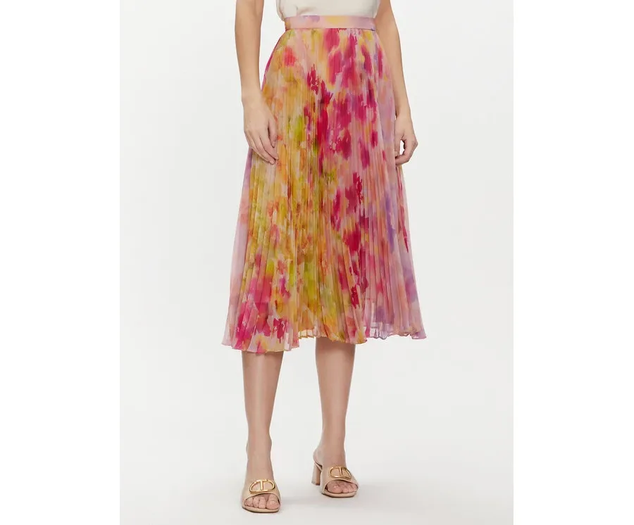 obrazek 1 TWINSET Spódnica plisowana 241TP2592 Kolorowy Regular Fit