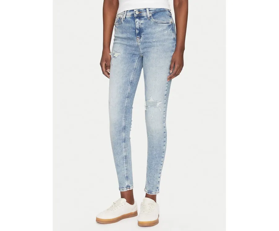 obrazek 1 Tommy Jeans Jeansy Nora DW0DW20024 Niebieski Skinny Fit
