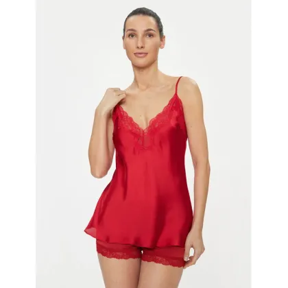 Zdjęcie Selmark Koszulka piżamowa Gabrielle 61061 Czerwony Regular Fit