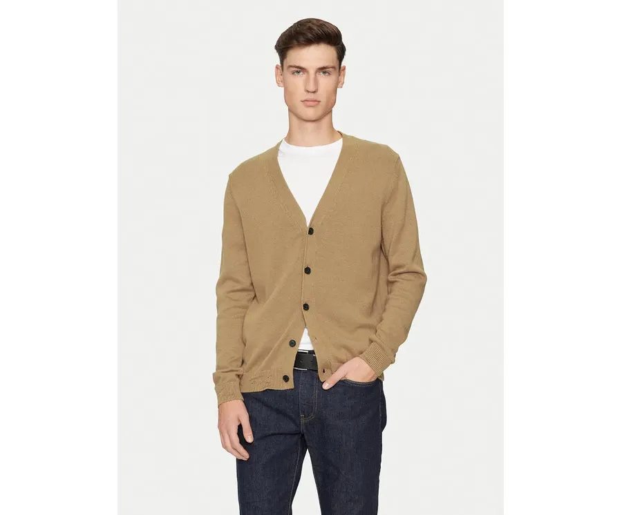obrazek 1 REPLAY Kardigan UK4456.000.G23138B Beżowy Regular Fit