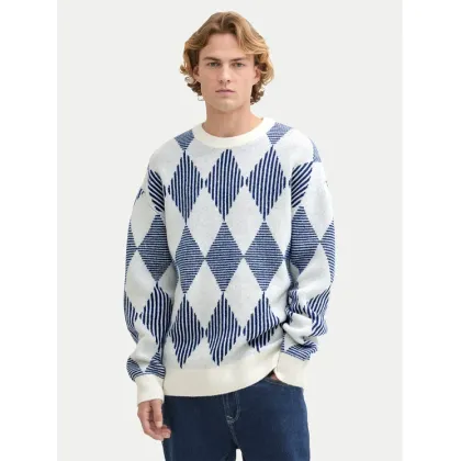 Zdjęcie Tom Tailor Denim Sweter 1043026 Niebieski Regular Fit