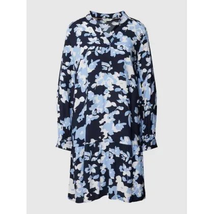 Zdjęcie Sukienka mini z wiskozy ze wzorem na całej powierzchni
