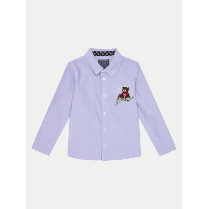 Zdjęcie Guess Koszula N4BH08 W9CL0 Niebieski Regular Fit