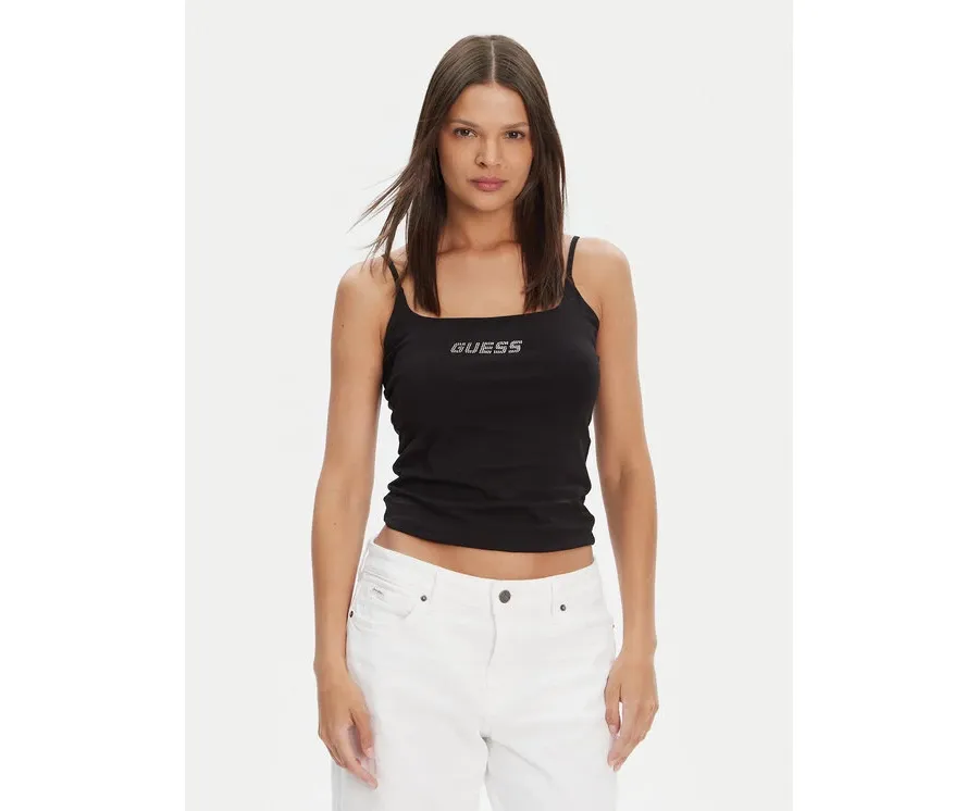 obrazek 1 Guess Top V5GP22 J1314 Czarny Regular Fit