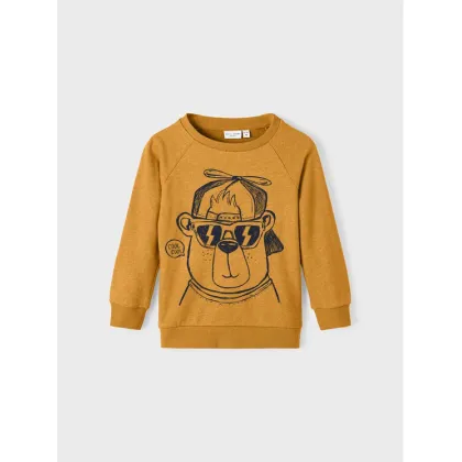 Zdjęcie NAME IT Bluza 13218863 Żółty Regular Fit