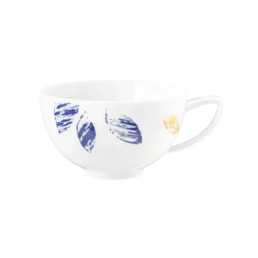 obrazek 1 Ekskluzywna mała porcelanowa filiżanka do herbaty o pięknym zdobieniu – Tettau