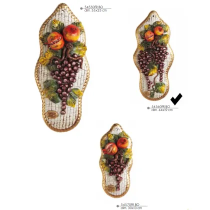 Picture Ceramic fruit decoration 44cm - Valle d'oro Patchi