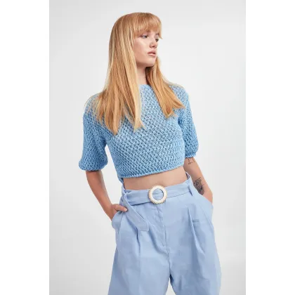 Zdjęcie Sweter damski ażurowy Celebre MARELLA MONOCHROME Marella