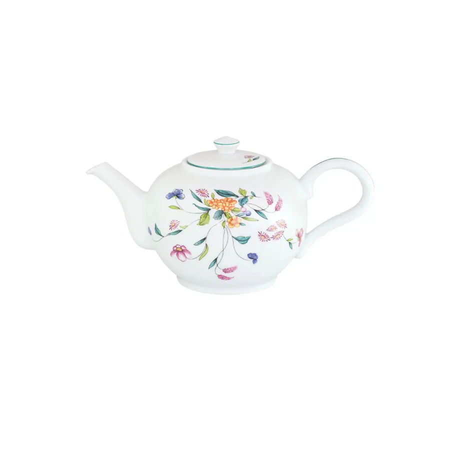 obrazek 15 Gustowny komplet zastawy stołowej z porcelany dla 12 osób, 68 el. - Porcel