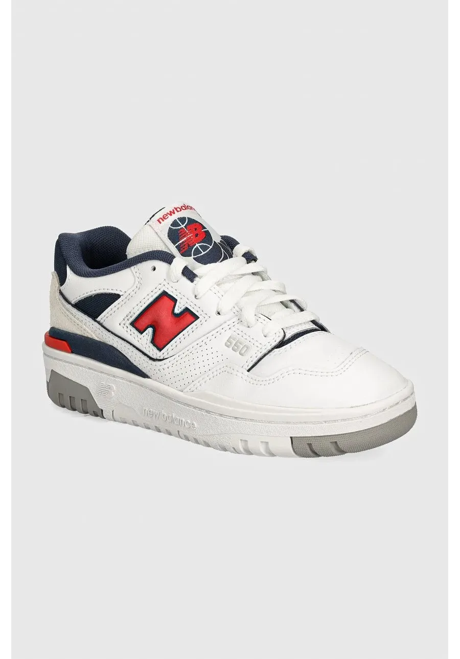 obrazek 1 New Balance sneakersy skórzane 550 kolor biały GSB550ED