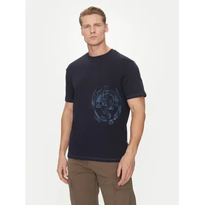 Zdjęcie Napapijri T-Shirt S-Vanni NP0A4IEA Granatowy Regular Fit