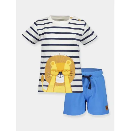Zdjęcie Blue Seven Komplet t-shirt i spodenki 939023 X Kolorowy Regular Fit