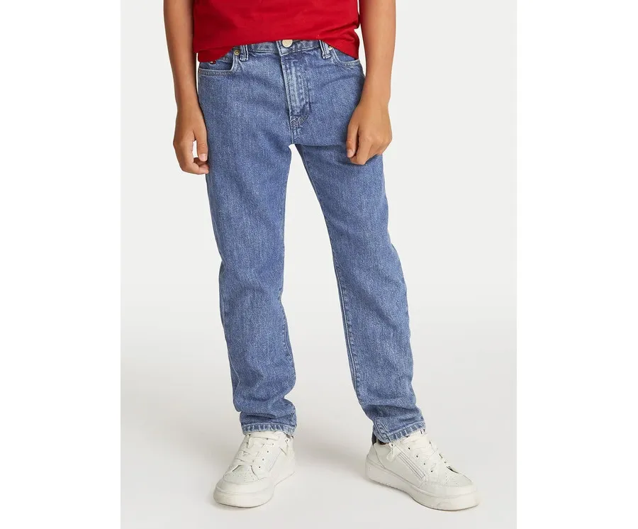 obrazek 1 Tommy Hilfiger Jeansy Modern KB0KB09328 Niebieski Straight Fit