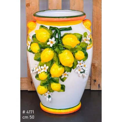 Picture A stunning decorative vase made of ceramics