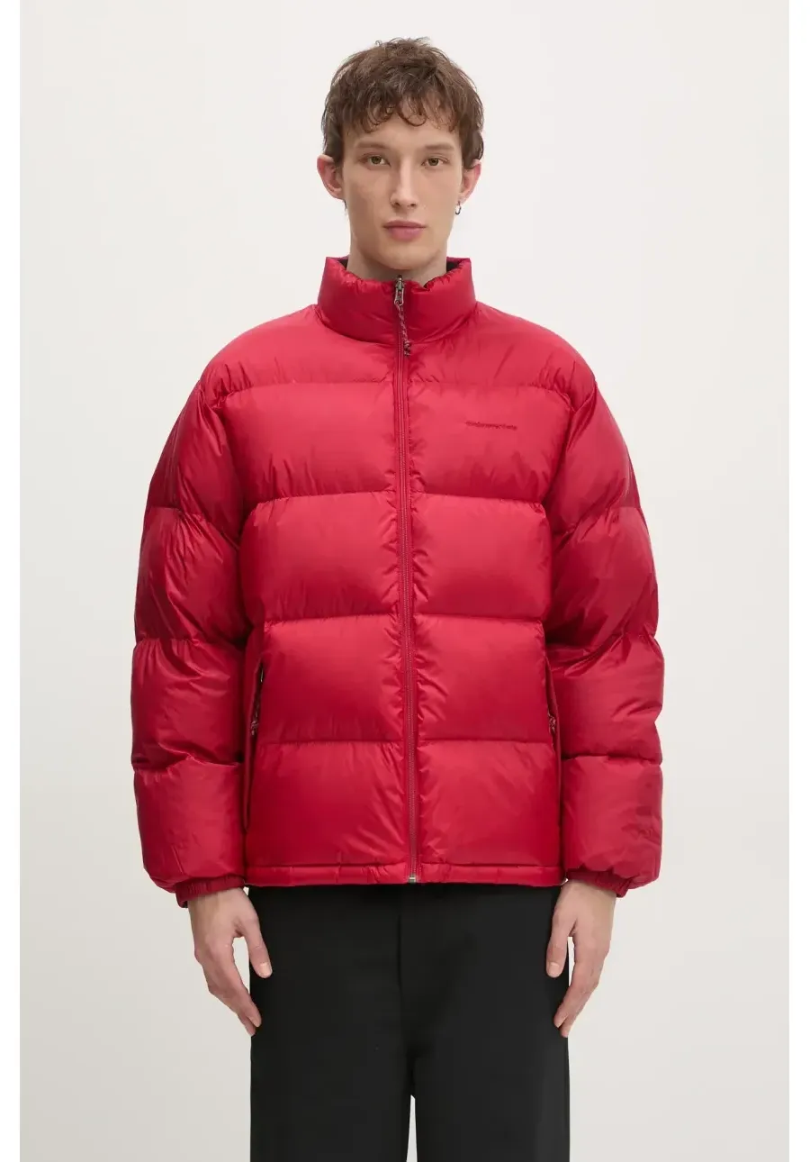 obrazek 1 thisisneverthat kurtka dwustronna PERTEX Reversible T Down Jacket męska kolor czerwony zimowa TN243OOWHS03