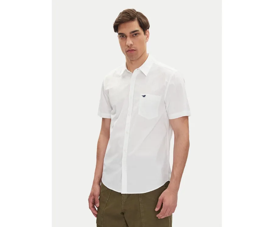 obrazek 1 Mustang Koszula Gilroy 1016251 Biały Slim Fit