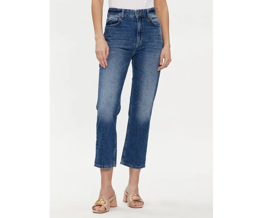 obrazek 1 Liu Jo Jeansy UA4156 D4666 Niebieski Boyfriend Fit
