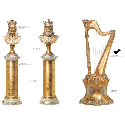 Picture A wonderful harp with crystals - Valle d'oro Patchi