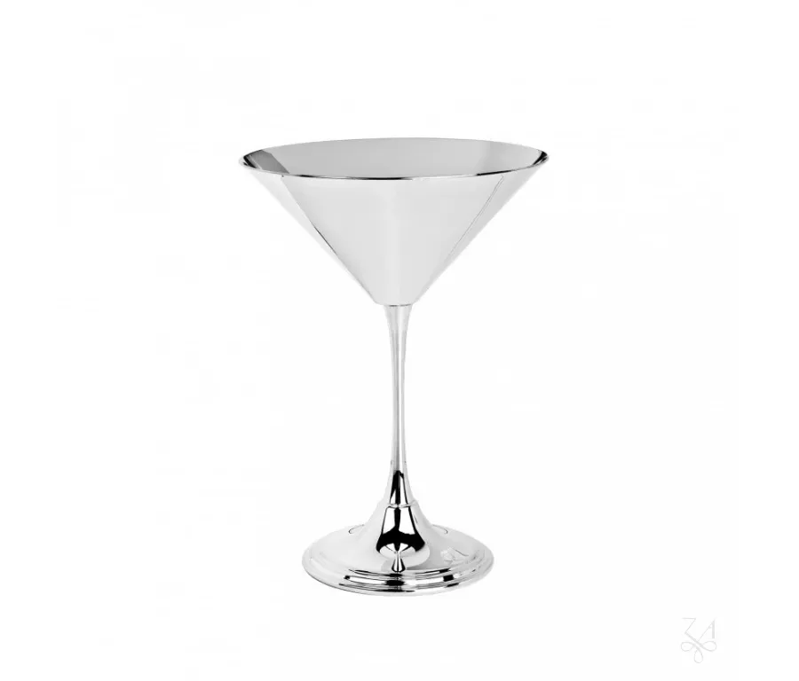picture 1 Modern silver martini glass - Zaramella Argenti
