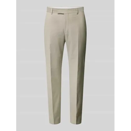 Zdjęcie Spodnie do garnituru o kroju slim fit z kieszeniami z tyłu