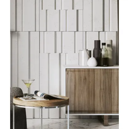 Zdjęcie 120x60 cm VT - PB13 (S51 ciemny szary - mysi) KOD - panel dekor 3D beton architektoniczny