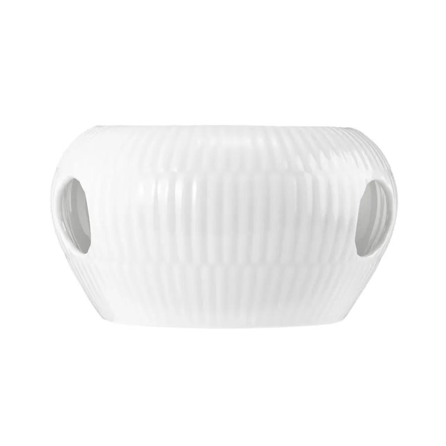 obrazek 2 Biały porcelanowy podgrzewacz z Niemiec - Tettau